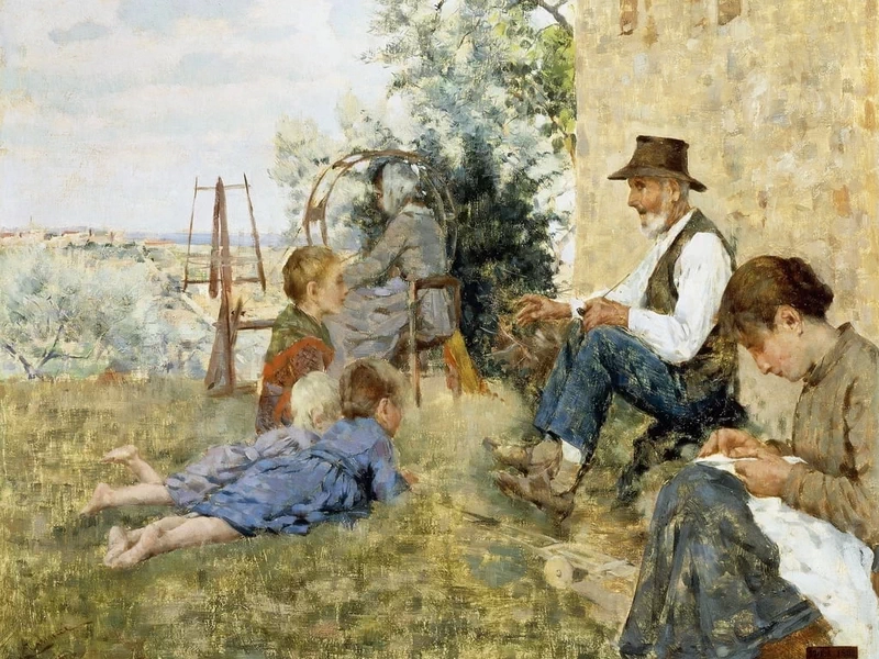 1846-Niccolò Cannicci - Il racconto